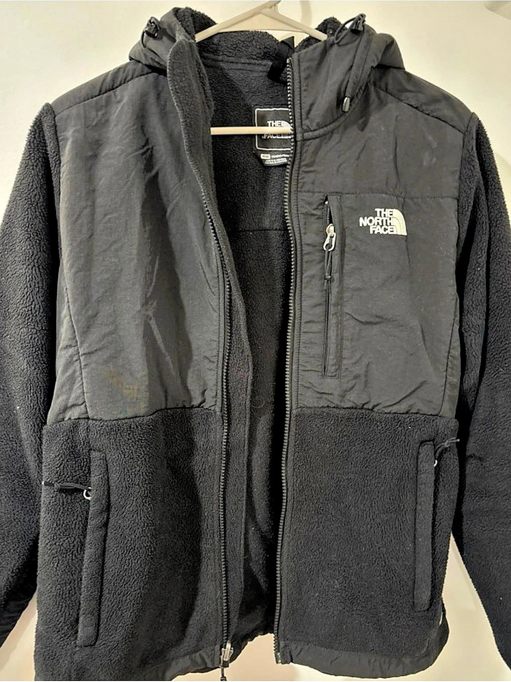 The North Face Black Fleece Vest Size Medium